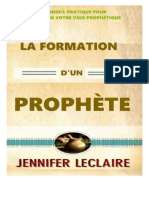 La Formation D Un Prophète - Jennifer Leclaire