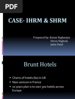 Case - Ihrm & SHRM