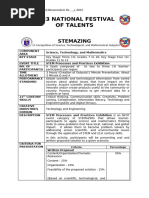 STEMazing Guidelines For 2024 NFOT