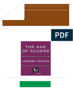 Age of Access The Rifkin Jeremy 2024 Scribd Download