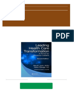 Leading Health Care Transformation A Primer For Physician Leaders Team IRA 2nd Edition Maulik Joshi Dr.P.H. All Chapter Instant Download