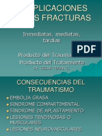 Complicaciones de Las Fracturas