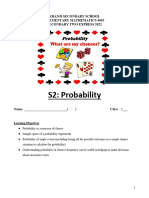 2E Probability Notes 2022