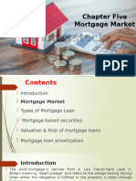 Chapter-Five Mortgage Market