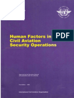 9808 - Human Factors in Civil Aviation Security Operations