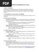 Manual para Identificar El Phishing en Los Correos Electrónicos