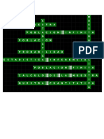 Crucigrama Estadistica