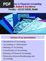 Prof. Rahul K Kavishwar: Introduction To Financial Accounting