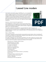 PSTN and Leased Line Modem: Ideal For Critical Industrial Applications