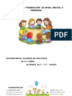 Proyecto de Articulacion de Nivel Inicial y Primaria