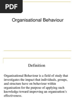 Organisational Behaviour