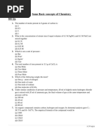 Some Basic Concepts of Chemistry