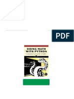 Get Doing Math With Python Use Programming To Explore Algebra Statistics Calculus and More 1st Edition Amit Saha Free All Chapters