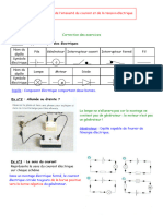 Chapitre I Mesures de L'intensité Du Courant Et de La Tension Électrique