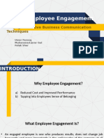 Fostering Employee Engagement Through Effective Business Communication Techniques 