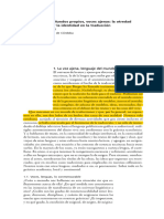 Romano Sued. Mundos Propios, Voces Ajenas. La Otredad y La Identidad en La Traducción