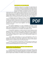 Atención de La Salud Mental en El Perú