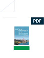 (Ebooks PDF) Download Urban Sustainability and River Restoration Green and Blue Infrastructure 1st Edition Katia Perini Full Chapters