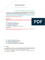 Modelo de Esquema Del Artículo de Opinión para El Examen Final Semana 17 - NWPKZI