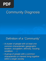 PHC Community Diagnosis