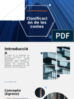 Clasificación de Los Costos