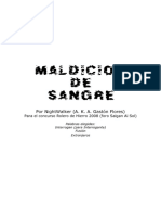 Maldicion de Sangre - by Gaston Flores