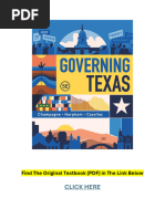 Governing Texas 5th Edition PDF