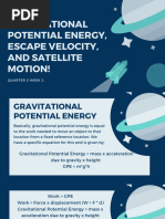 GP1 Q2W2.2 - Gravitational Potential Energy, Escape Velocity, and Satellite Motion!