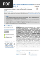 Estrés Laboral y Calidad de Vida en Enfermeros Durante La Pandemia Por Covid-19