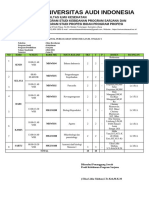 Jadwal Kuliah Bidan