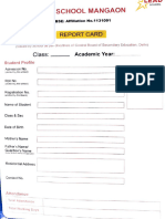 Lead Report Card Format 9&10