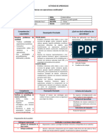 Actividad de COMUNICACION