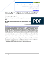 Effect of Growth Regulators On Rooting of Andrographis Neesiana Wight. - A Valuable Endemic Medicinal Plant of India