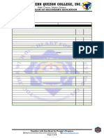 MJM 203 Teaching Demonstration Criteria