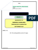 Geography P2 September 2024 Grade 12 MG