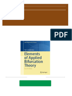 Full Download Elements of Applied Bifurcation Theory 4th Edition Yuri A Kuznetsov PDF