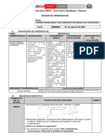 Sesiones Del 26 - 30 de Agosto