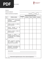 Formato de Evaluacion