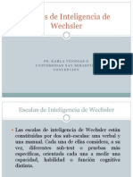 Escalas de Inteligencia de Wechsler y WISC-R