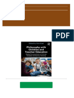 Philosophy With Children and Teacher Education: Global Perspectives On Critical, Creative and Caring Thinking 1st Edition Arie Kizel