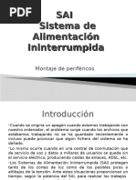 SAI Sistema de Alimentación Ininterrumpida