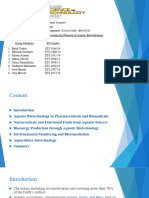 Group 2 Bneath The Surface Unveiling The Potentail of Aqautic Biotechnology
