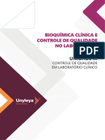 Bioquímica Clínica e Controle de Qualidade No Laboratório Clínico Unidade - III - Final