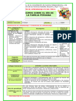 Ses-Fecha Cívica-Día de La Familia Peruana