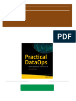 Practical DataOps: Delivering Agile Data Science at Scale 1st Edition Harvinder Atwal (Atwal 2024 Scribd Download