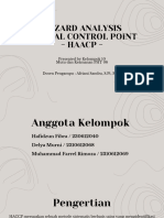 HACCP Kelompok 10