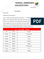 Grade 1 SA1 Circular