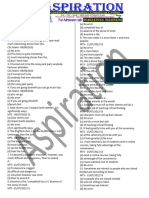 Adjective Practice Set (SSC Previous Year)