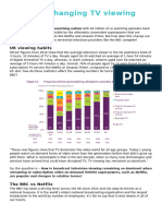 TV Viewing Habits