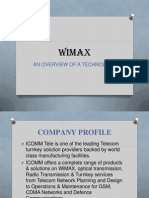 Wimax in Icomm